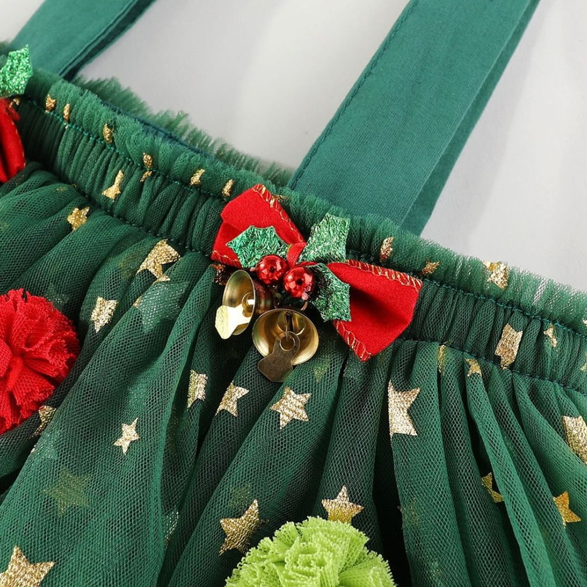 GENERICO - VESTIDO NAVIDEÑO PARA NIÑA