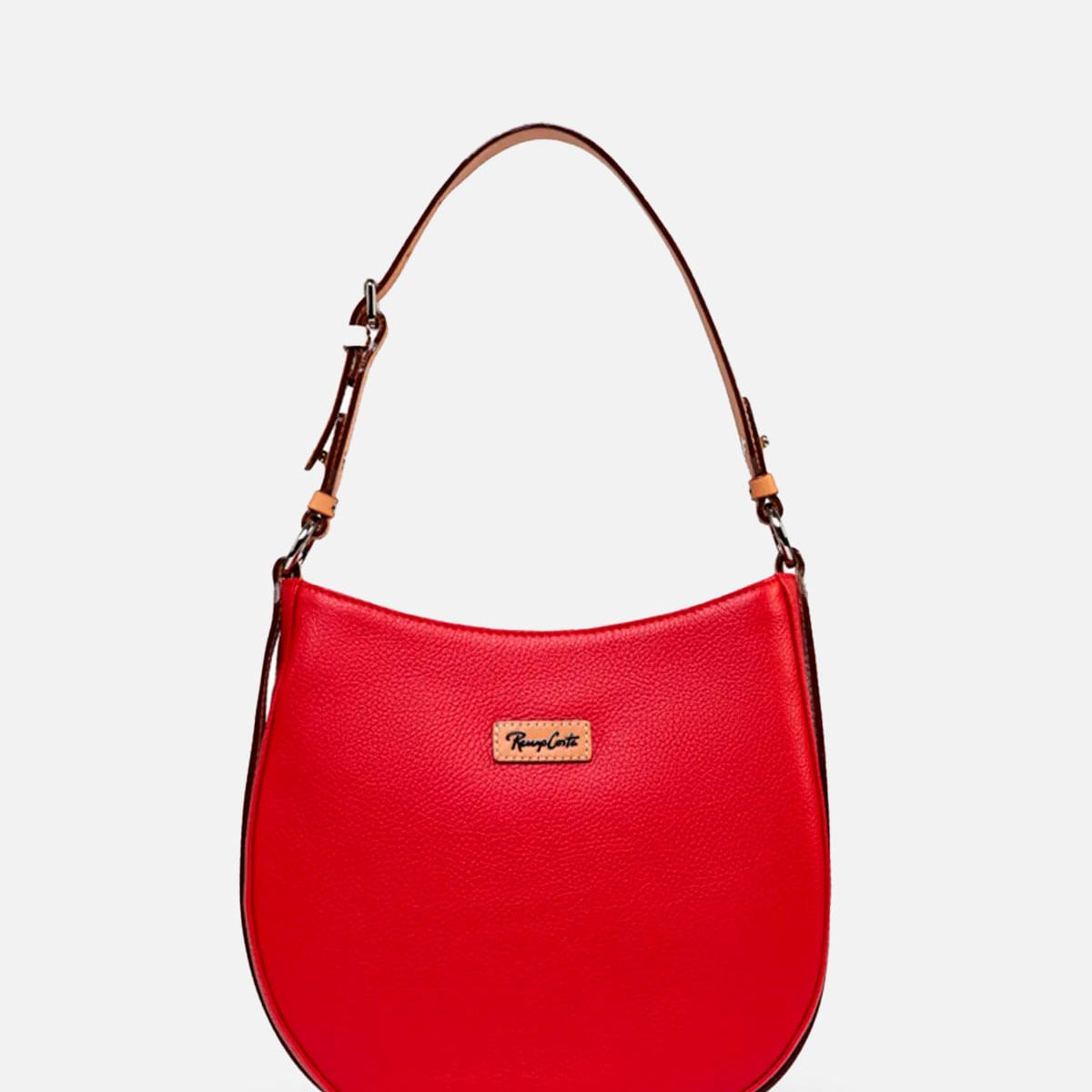 RENZO COSTA - CARTERA OVAL LEATHER