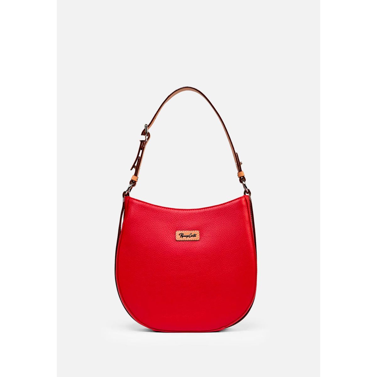 RENZO COSTA - CARTERA OVAL LEATHER