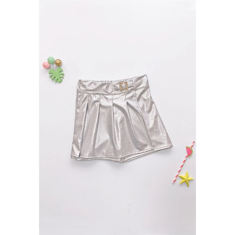 KIDS MASHMELO - Falda Short con Tableros en Tapa para Niña - Kids Mashmelo