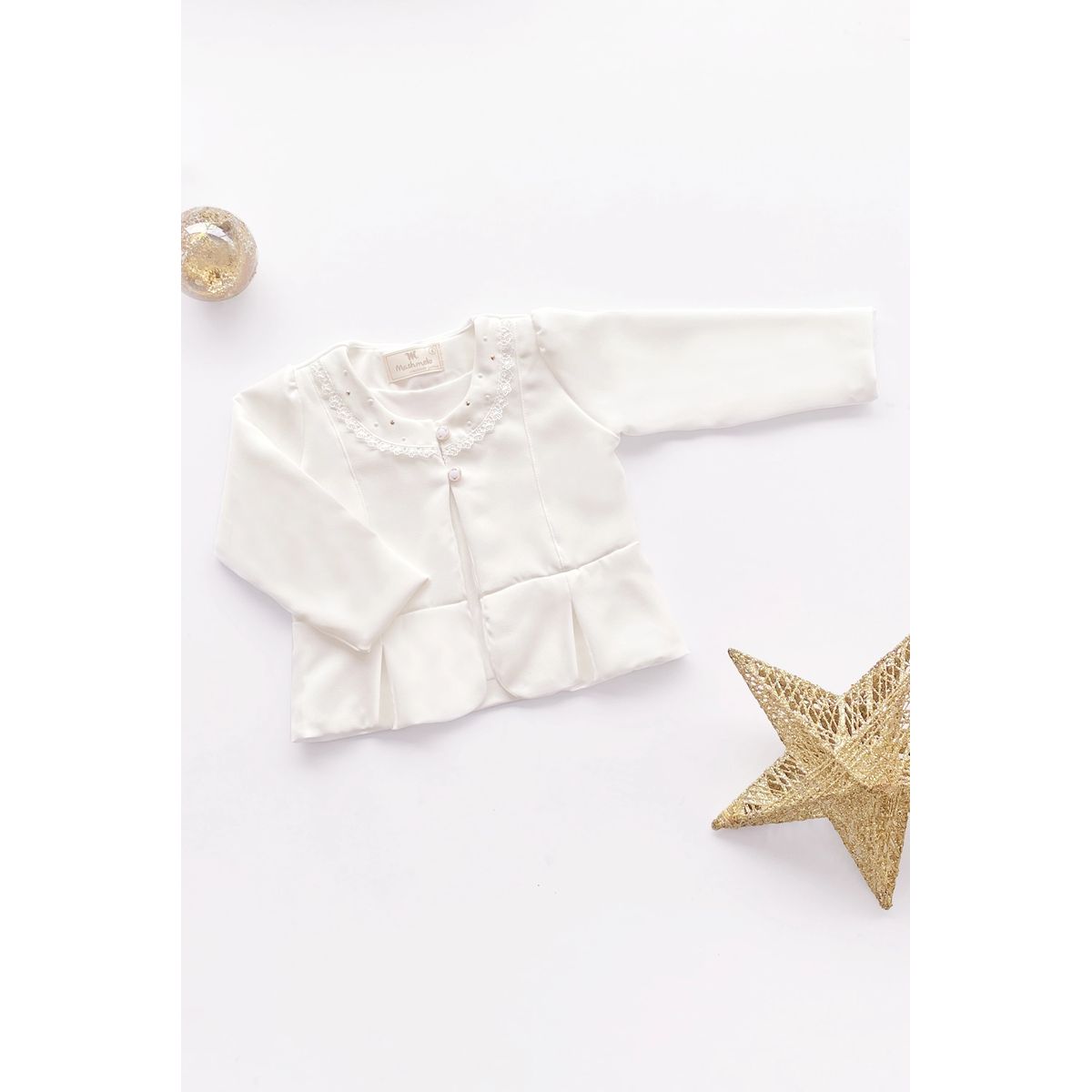 KIDS MASHMELO - Blazer para Niña de Catania con Cuello - Kids Mahmelo