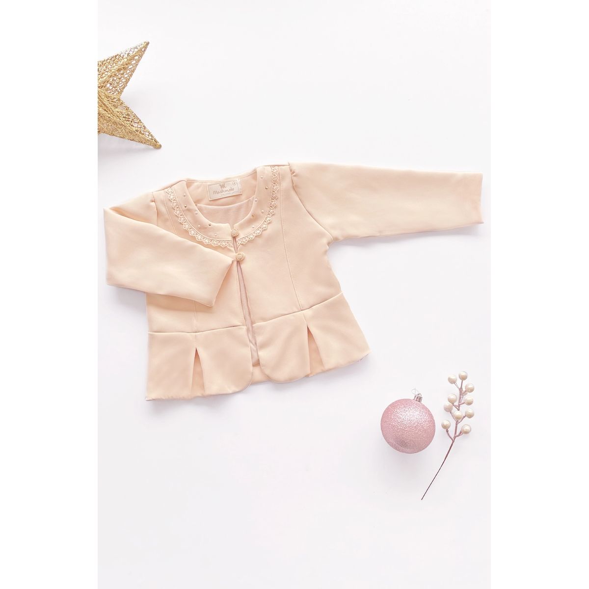 KIDS MASHMELO - Blazer para Niña de Catania con Cuello - Kids Mahmelo