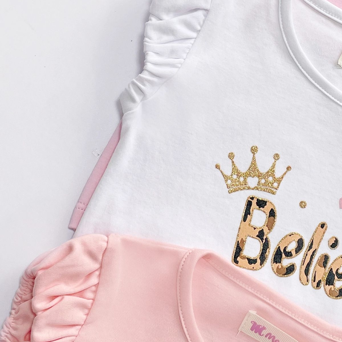 KIDS MASHMELO - Polo con Manga Fruncida para Niña - Kids Mashmelo