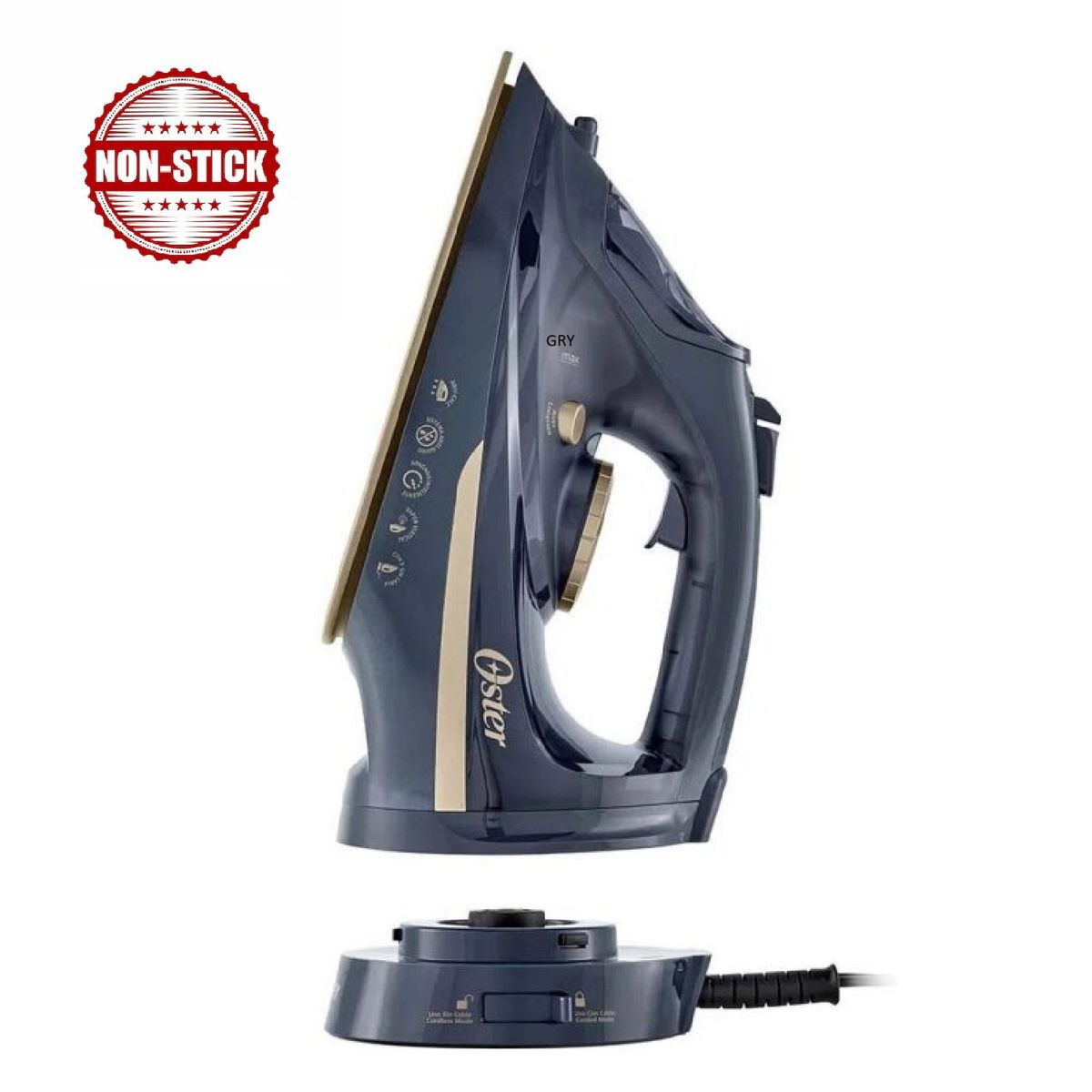 OSTER - Plancha de Vapor Inalámbrica Oster 2 en 1 GCSTCC5000