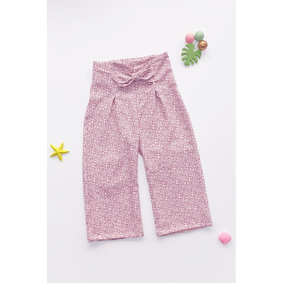 KIDS MASHMELO - Pantalon Corduroy con Pinzas para Niña - Kids Mahmelo