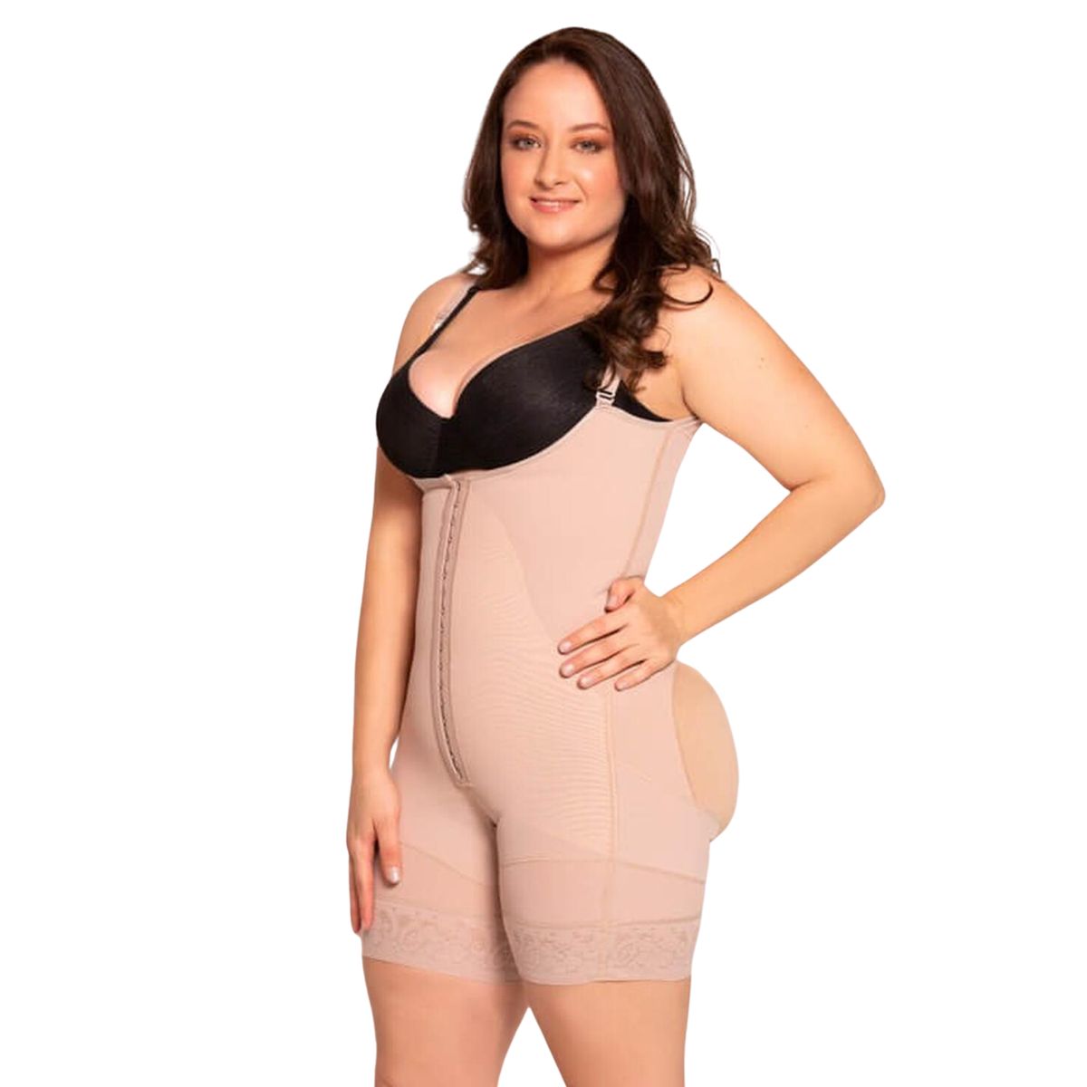GENERICO - Faja Fajitex Marilyn Media Pierna - Beige - Beige - L