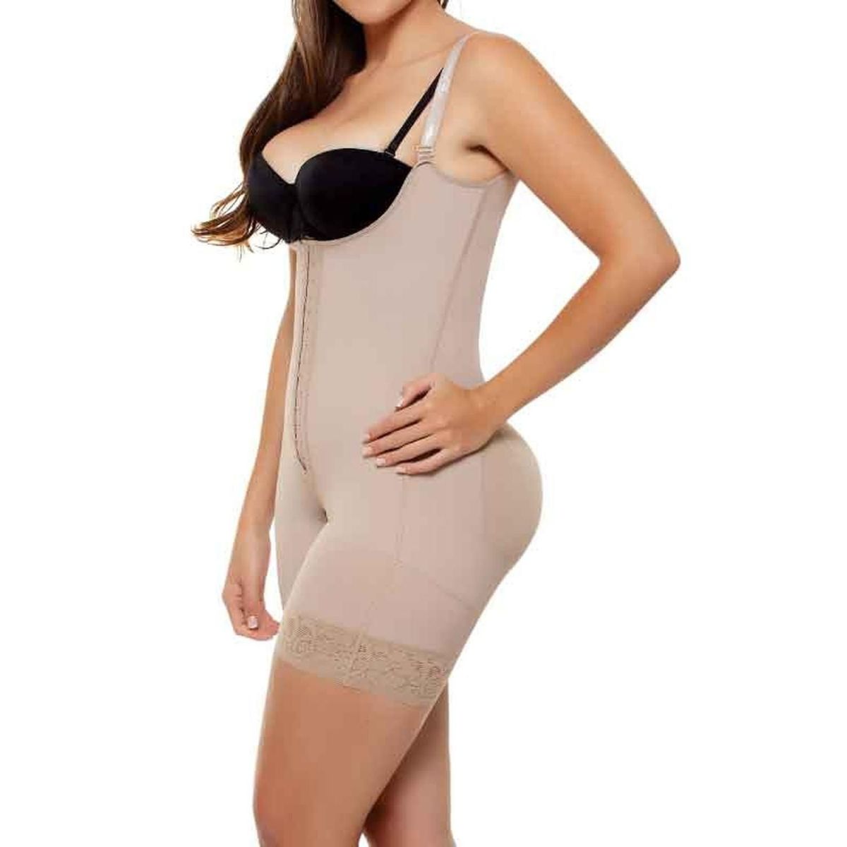GENERICO - Faja Fajitex Marilyn Media Pierna - Beige - Beige - L