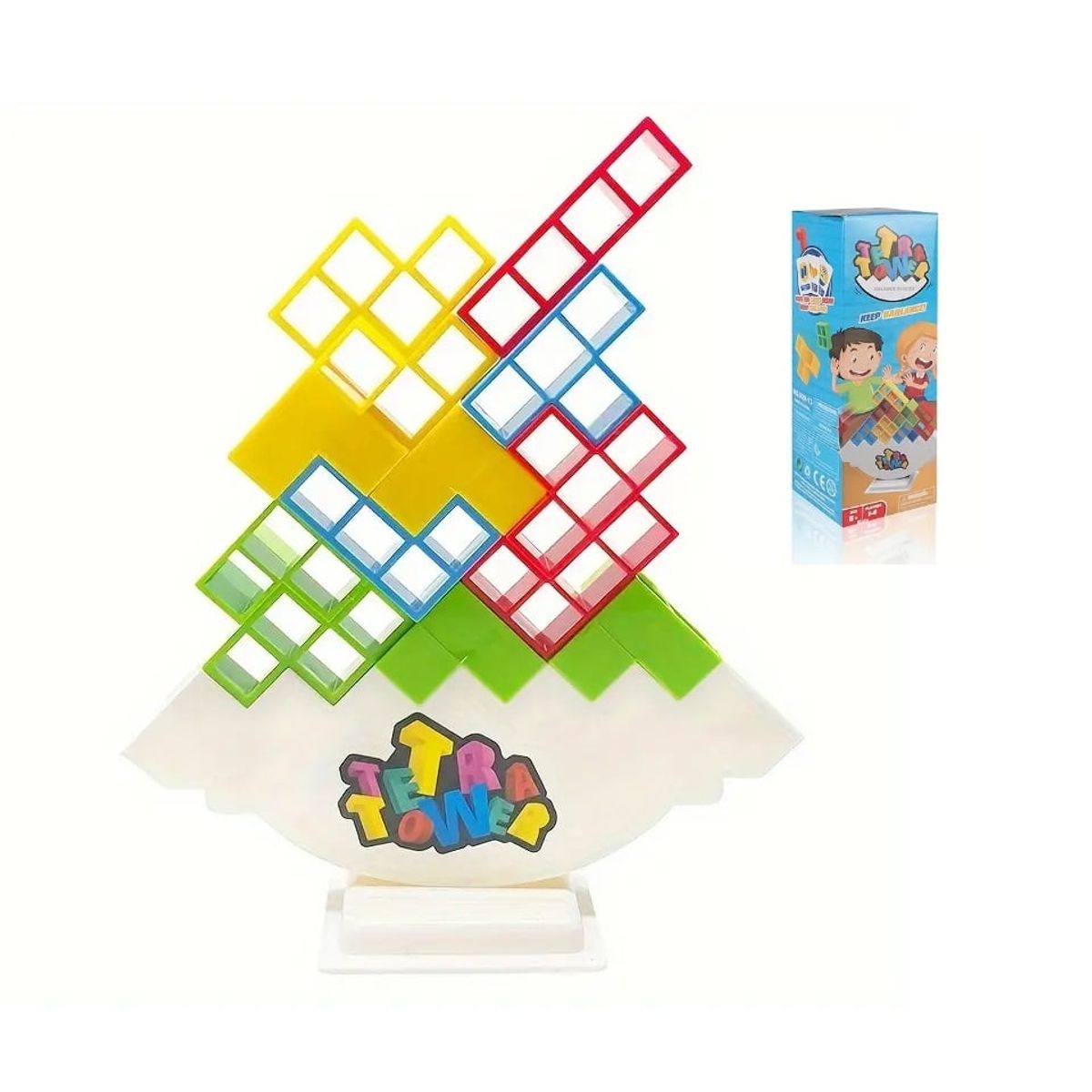 GENERICO - Bloques de Construcción de Equilibrio Tetra Tower