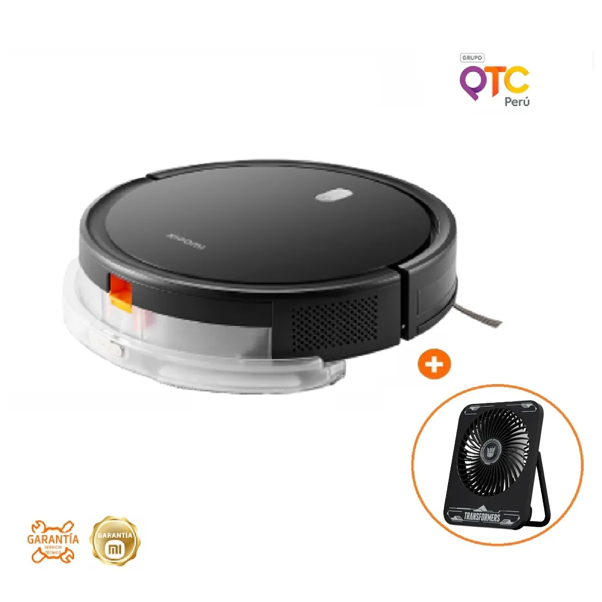 XIAOMI - Aspiradora Xiaomi Robot Vacuum E5 - Negro