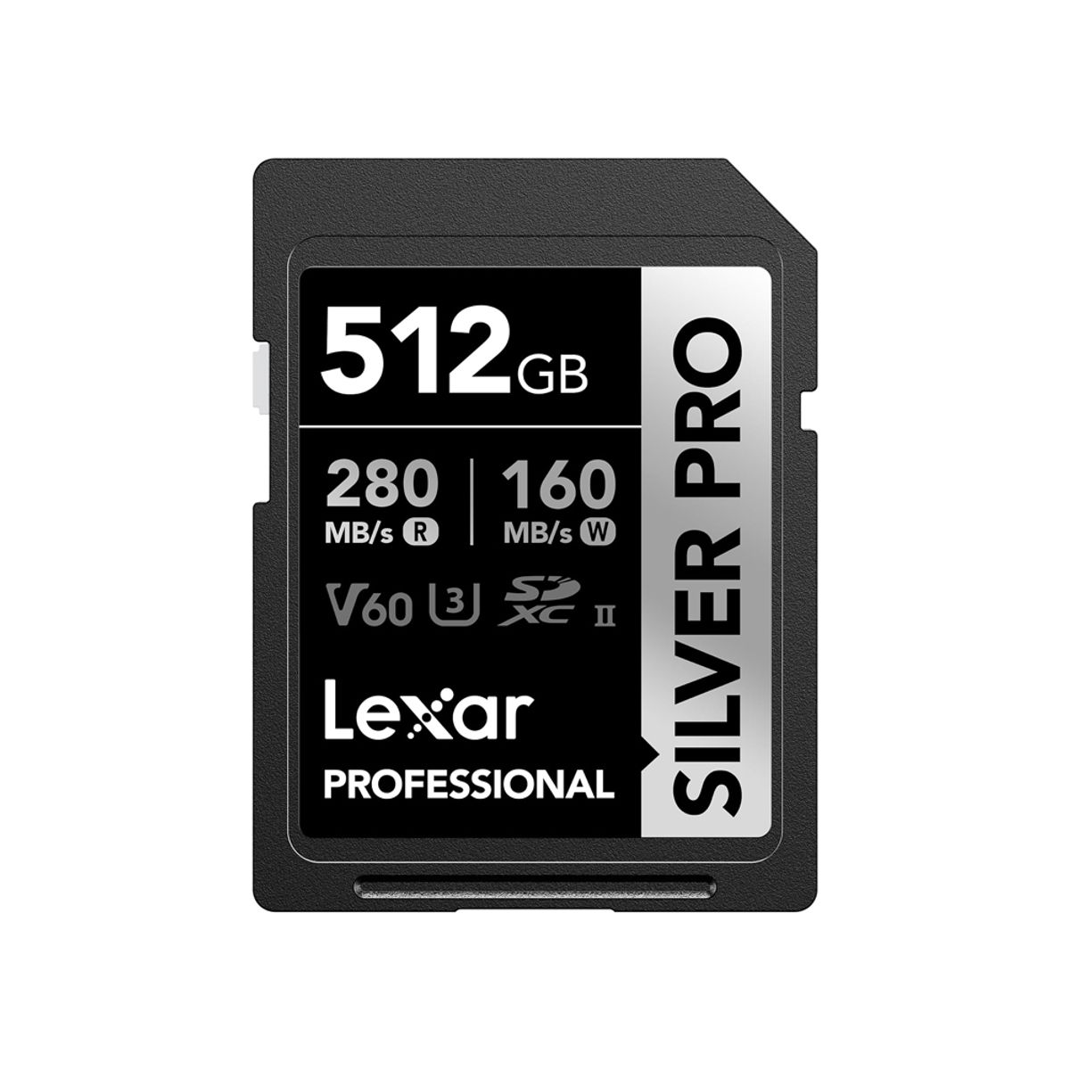 LEXAR - Memoria SD Lexar Professional 512GB - R280mb - W160mb