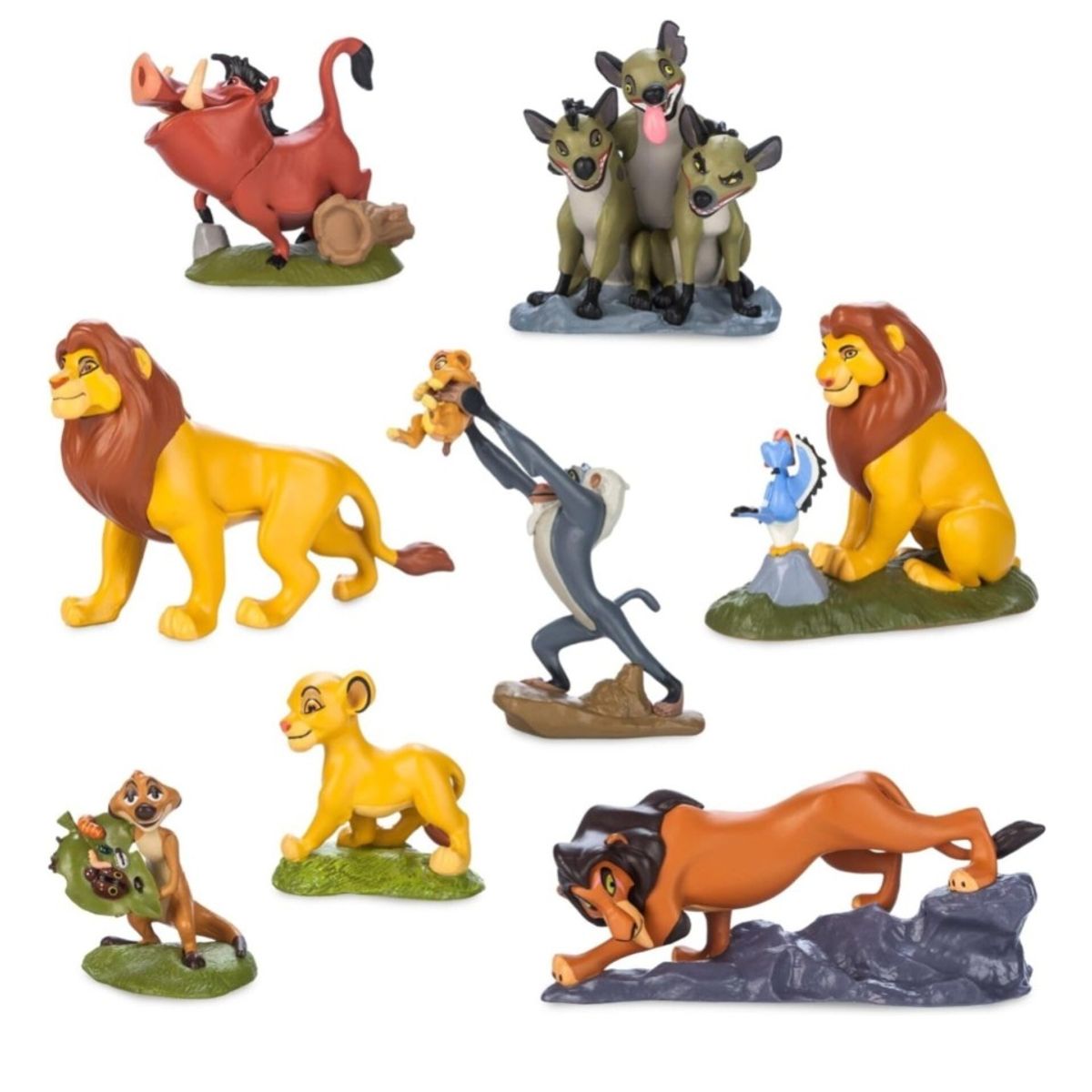 DISNEY - EL REY LEÓN - SET DE FIGURAS DELUXE DISNEY STORE