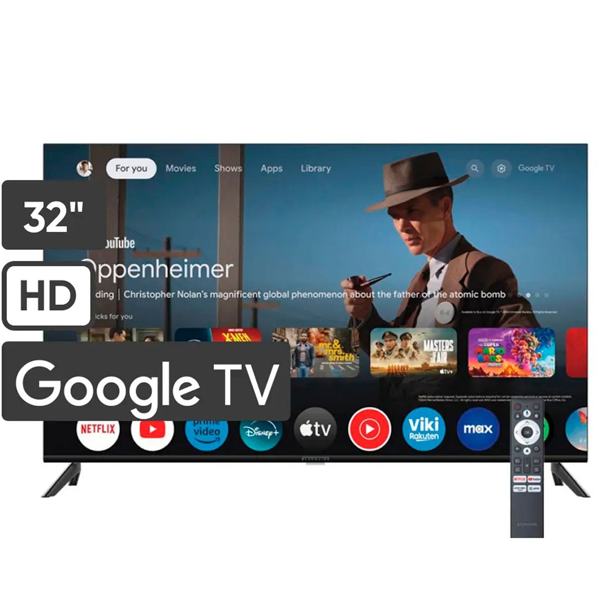 BLACKLINE - TELEVISOR BLACKLINE 32 HD SMART GOOGLE TV BL32-T3000HD