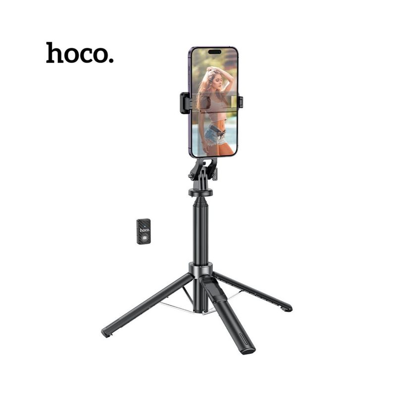 HOCO - Trípode Soporte para Selfie 2en1 con Bluetooth Hoco - K21