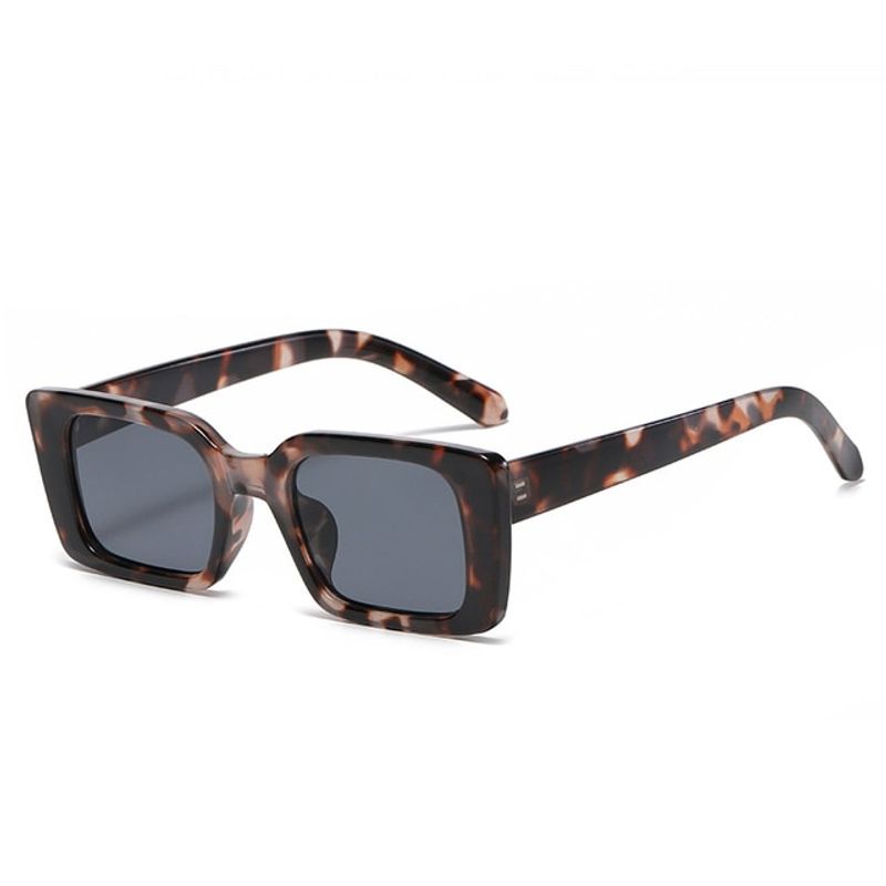 LA TIENDA 88 JOYAS Y ACCESORIOS - La Tienda 88 - Lentes de Sol Rectangular Retro - Leopardo