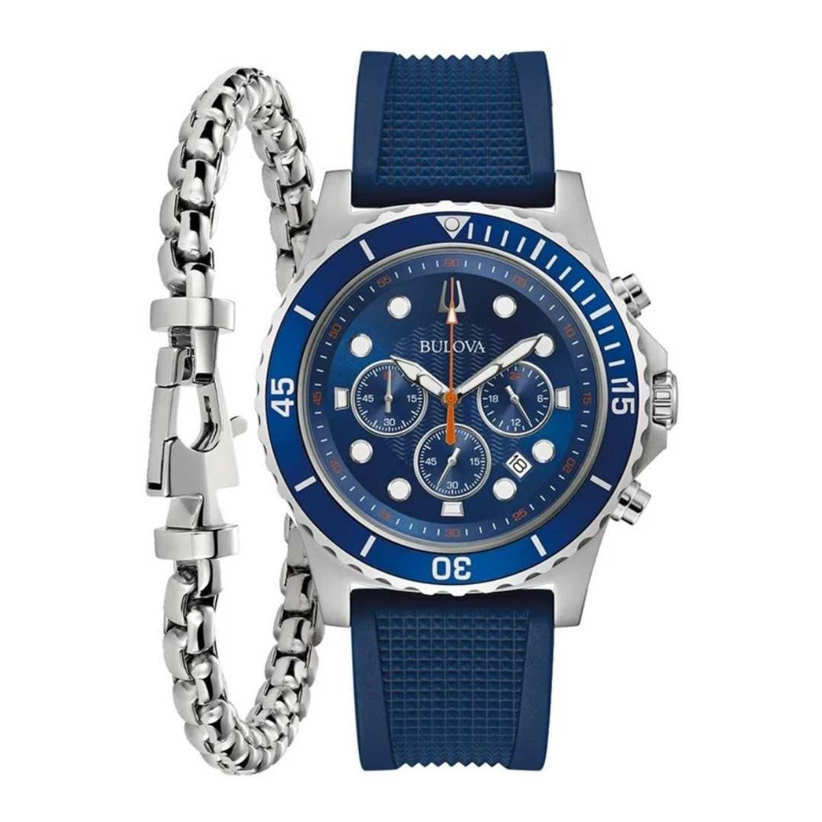 BULOVA - RELOJ BULOVA  CHRONOGRAPH 96K108 + PULSERA BULOVA