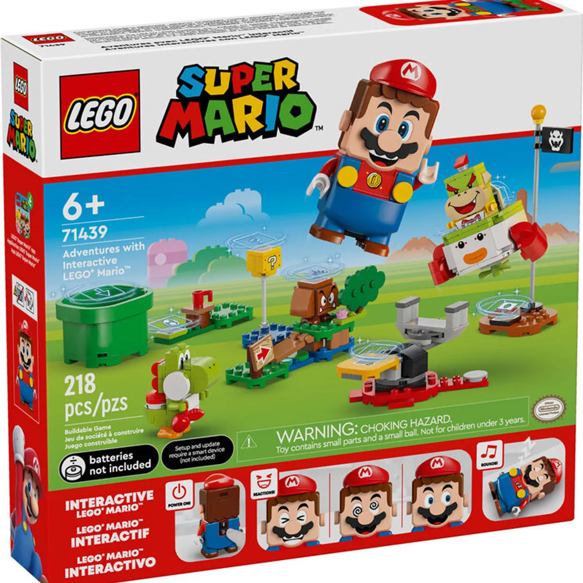 LEGO - LEGO Super Mario 71439 Aventuras con Mario interactivo