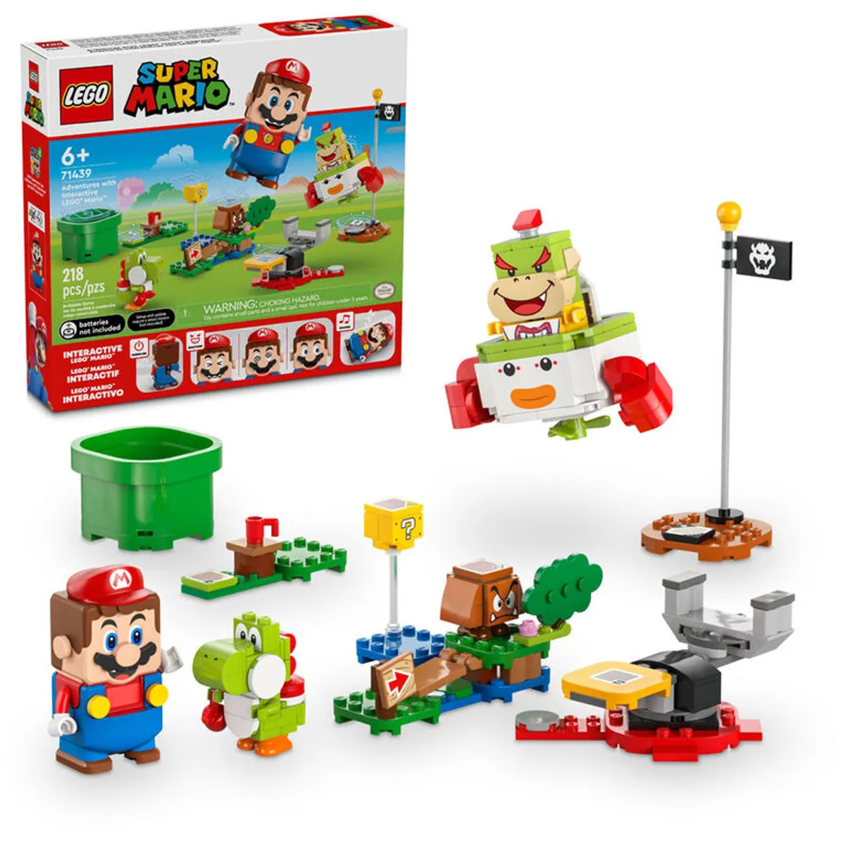 LEGO - LEGO Super Mario 71439 Aventuras con Mario interactivo