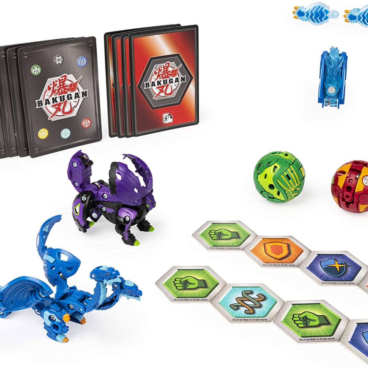 SPIN MASTER - Bakugan Baku-Gear Nillious Ultra Baku-Gear & Hydorous Ultra