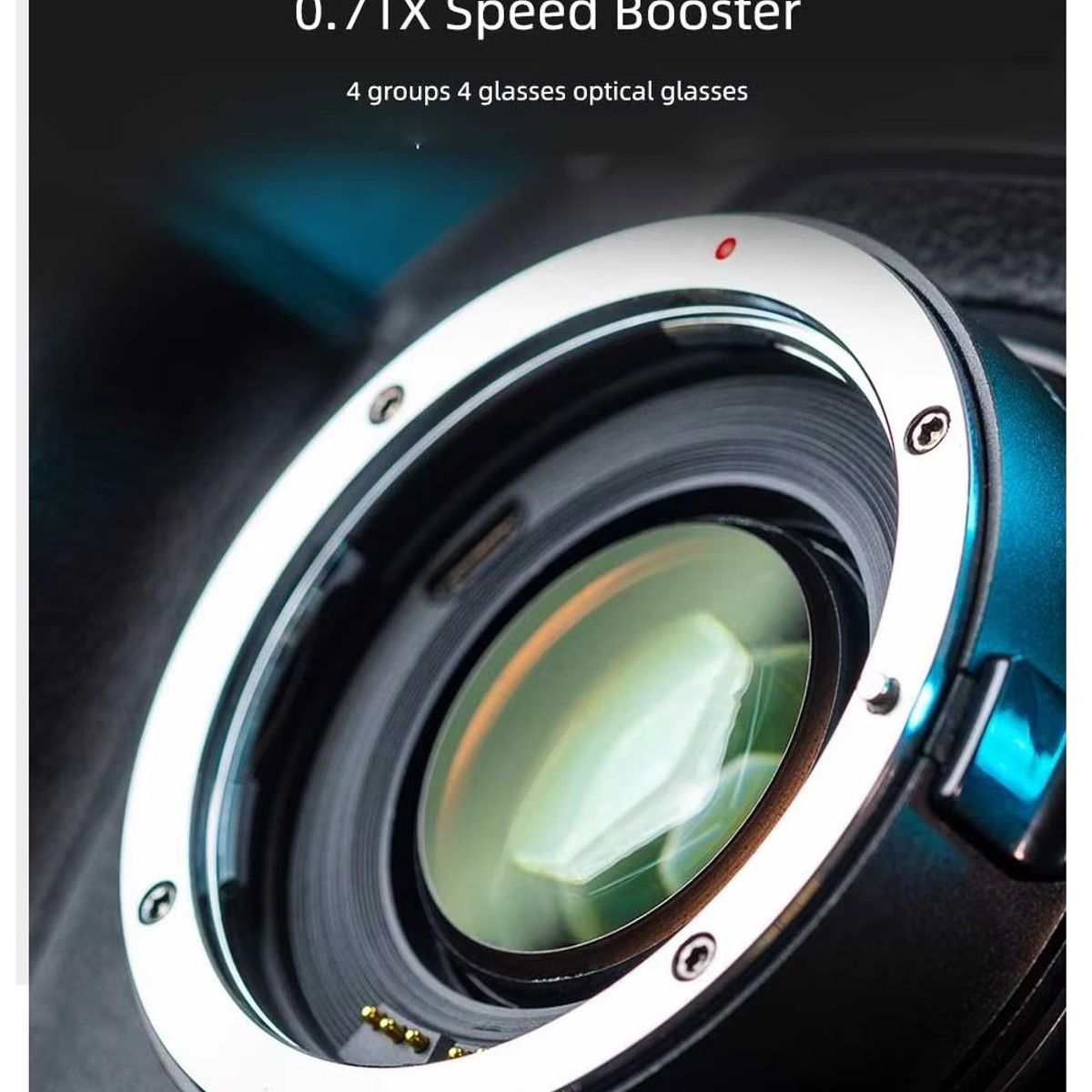 GENERICO - Adaptador Viltrox EF- EOS R3 x071 speed booster