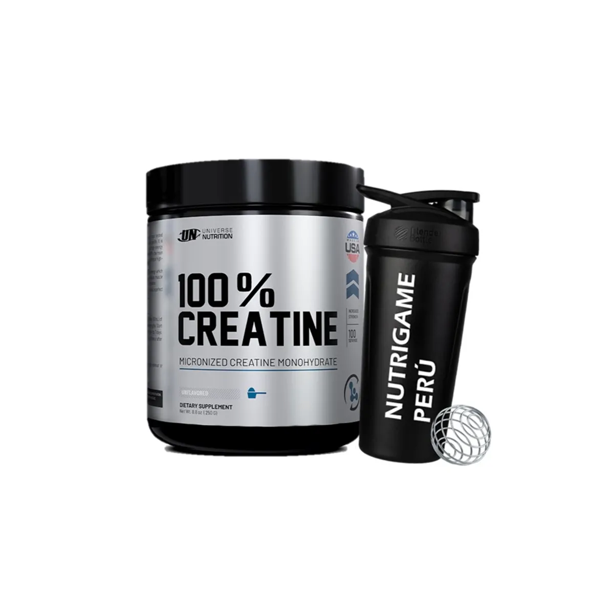 UNIVERSE NUTRITION - 100% Creatine Creatina Monohidratada 250g Creabolic Universe Nutrition