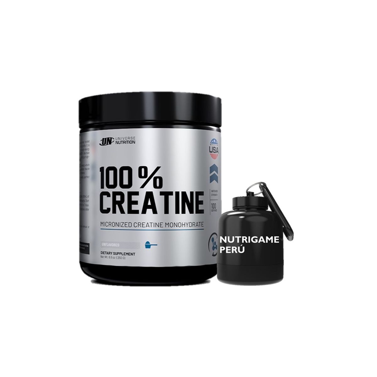 UNIVERSE NUTRITION - 100% Creatine Creatina Monohidratada 250g Creabolic Universe Nutrition