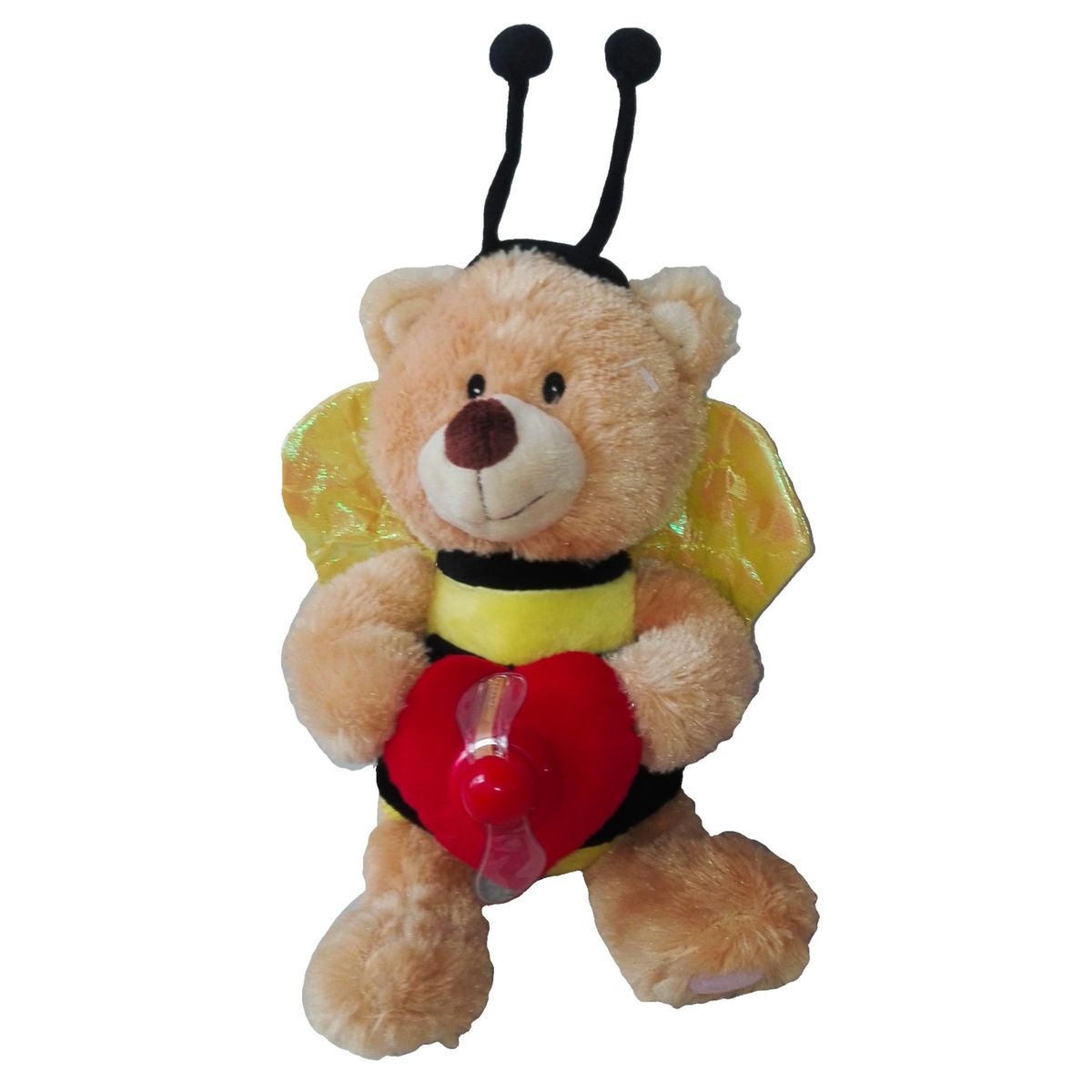 GENERICO - Peluche Electronico Oso Disfraz Abeja 34cm