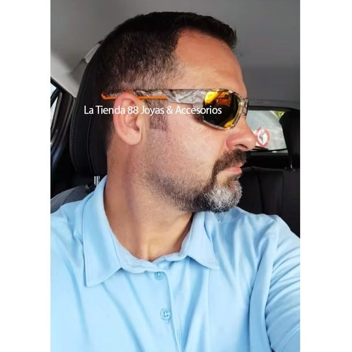 LA TIENDA 88 JOYAS Y ACCESORIOS - La Tienda 88 - Lentes De Sol Hombre Sport Camuflaje - Negro