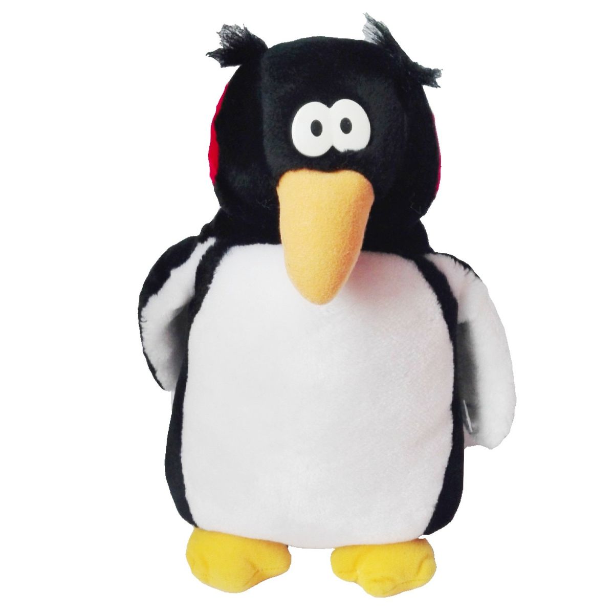 GENERICO - Peluche Squeeshy Pinguino Rey Con Audifonos 30cm