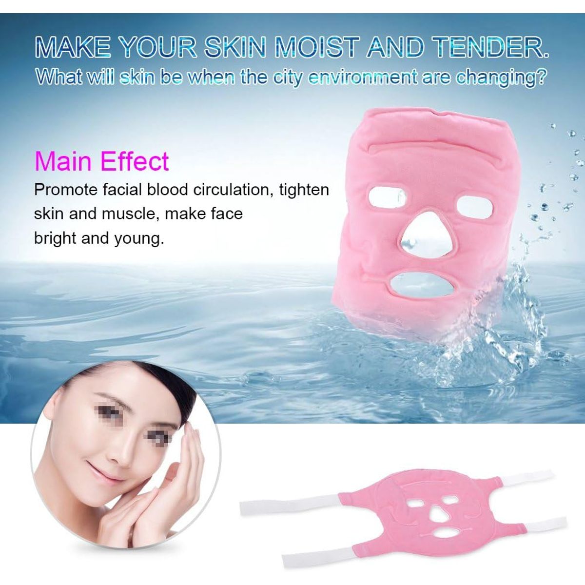 OEM - MASCARA FACIAL FRIO-CALIENTE MAGNÉTICA GEL