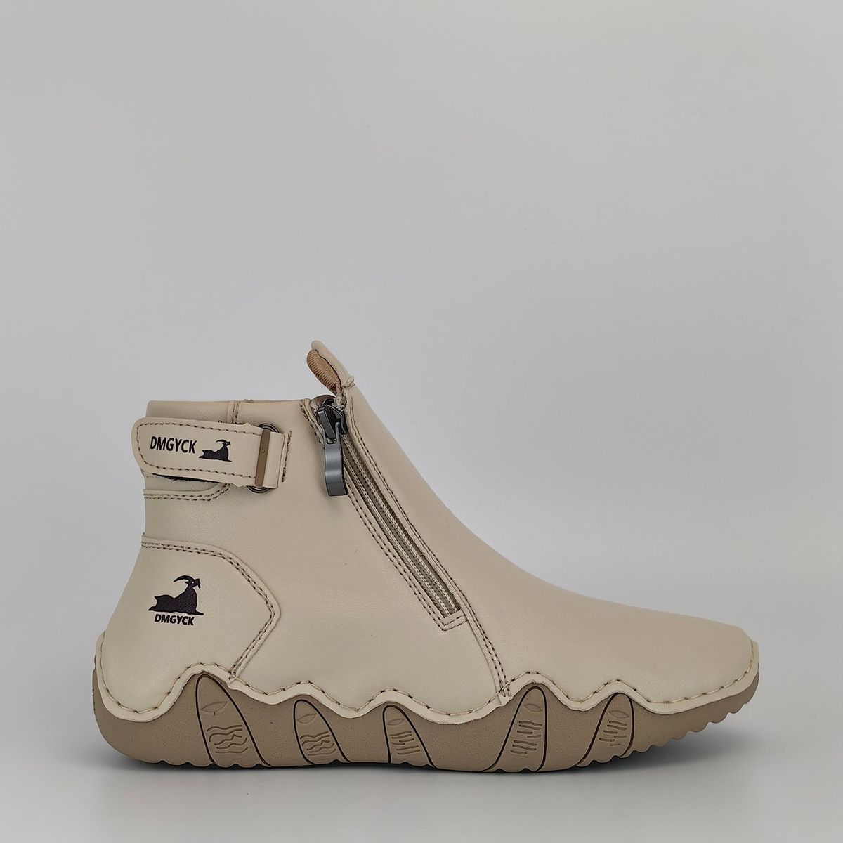 RINODERINA - Botines Casuales Zapatos Unisex Cosidos A Mano