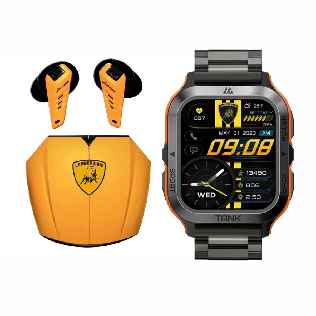 LAMBORGHINI - Smartwatch Aventador Q4 + Audífonos Huracan 700 Lamborghini
