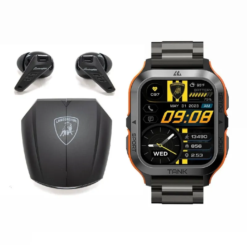 LAMBORGHINI - Smartwatch Aventador Q4 + Audífonos Huracan 700 Lamborghini