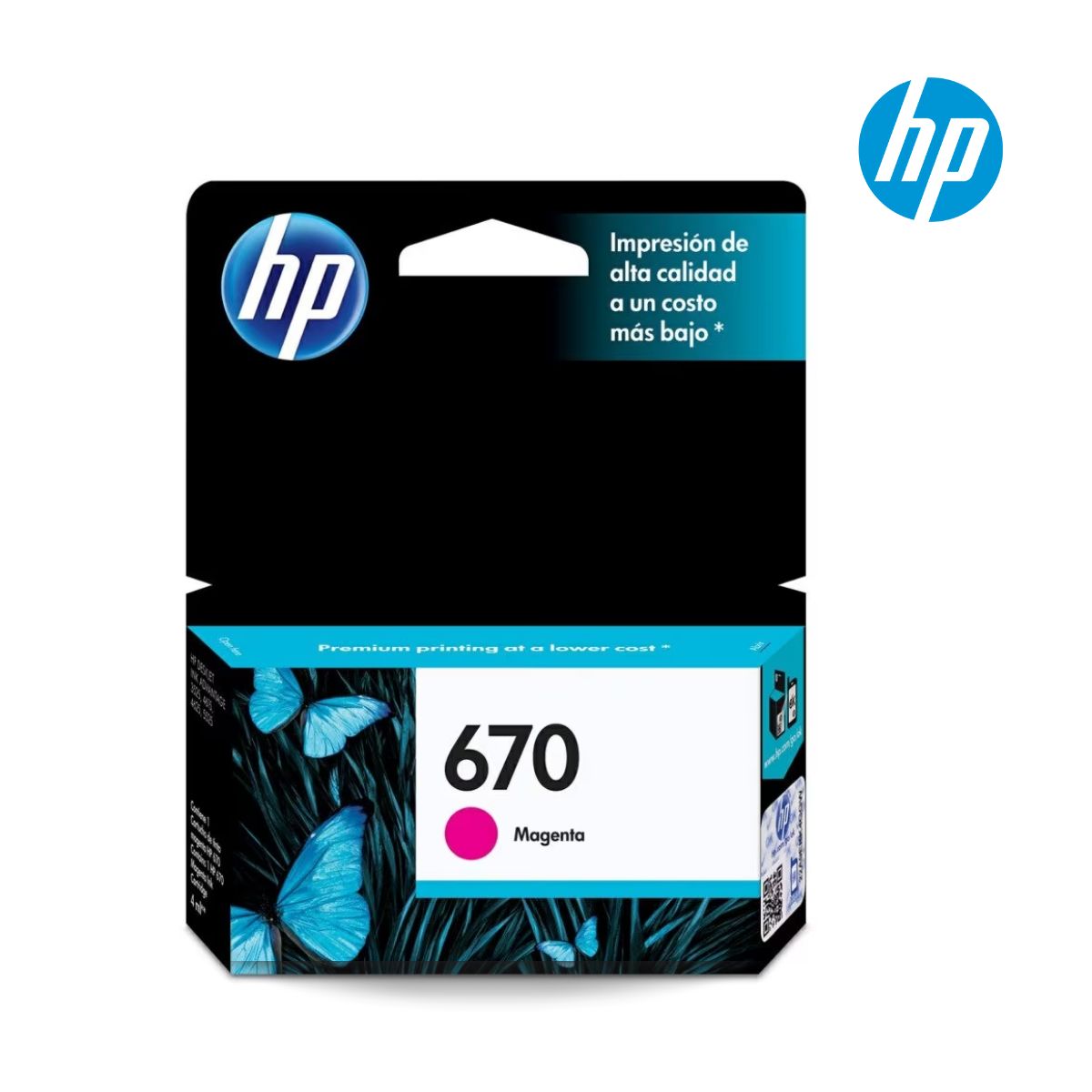 HP - CARTUCHO DE TINTA HP 670 MAGENTA (CZ115AL)