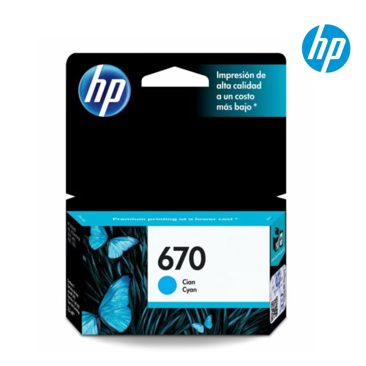 HP - CARTUCHO DE TINTA HP 670 CIAN