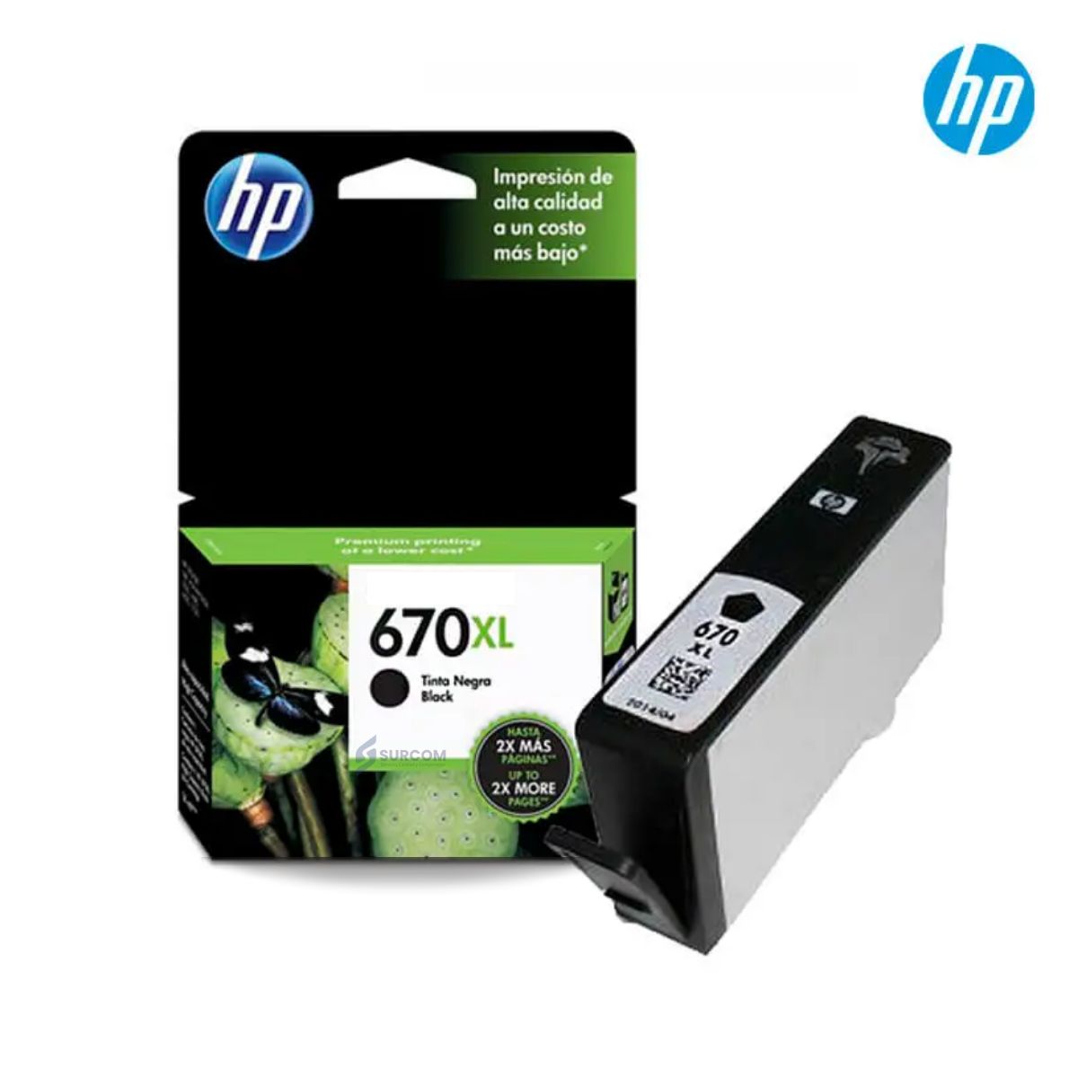 HP - El Cartucho HP 670XL Negro Original