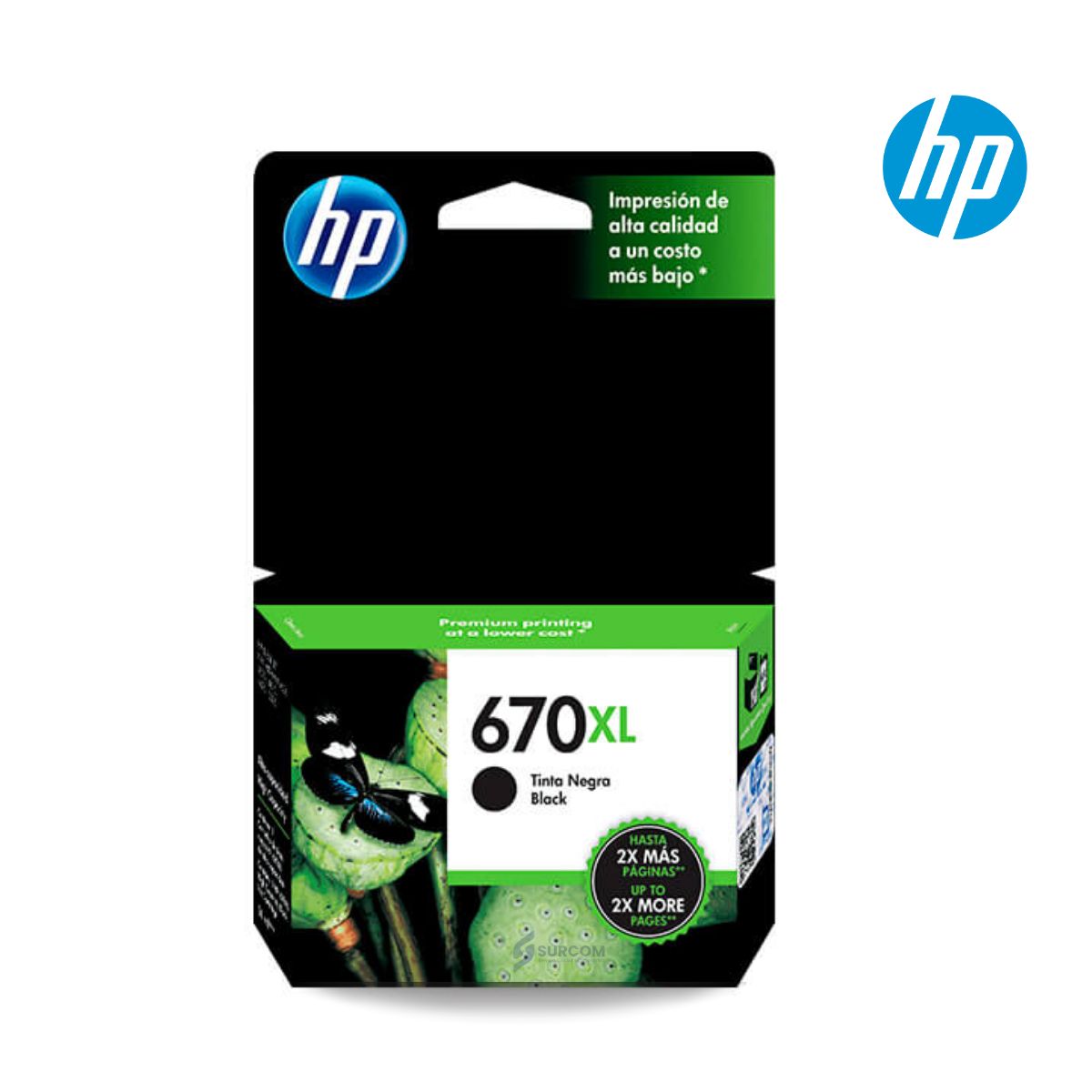 HP - El Cartucho HP 670XL Negro Original