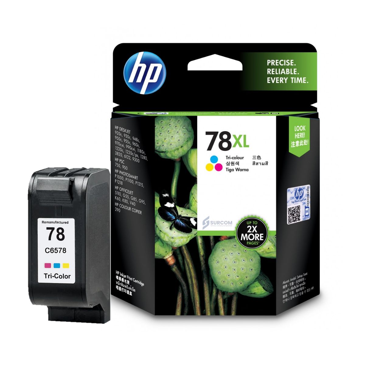HP - Cartucho HP 78XL Tricolor Original