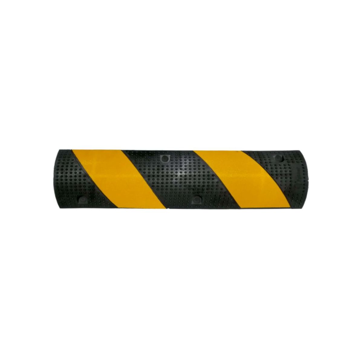 QRUBBER - Rompemuelle Negro  Amarillo 100cm x 30cm x 5cm QRubber