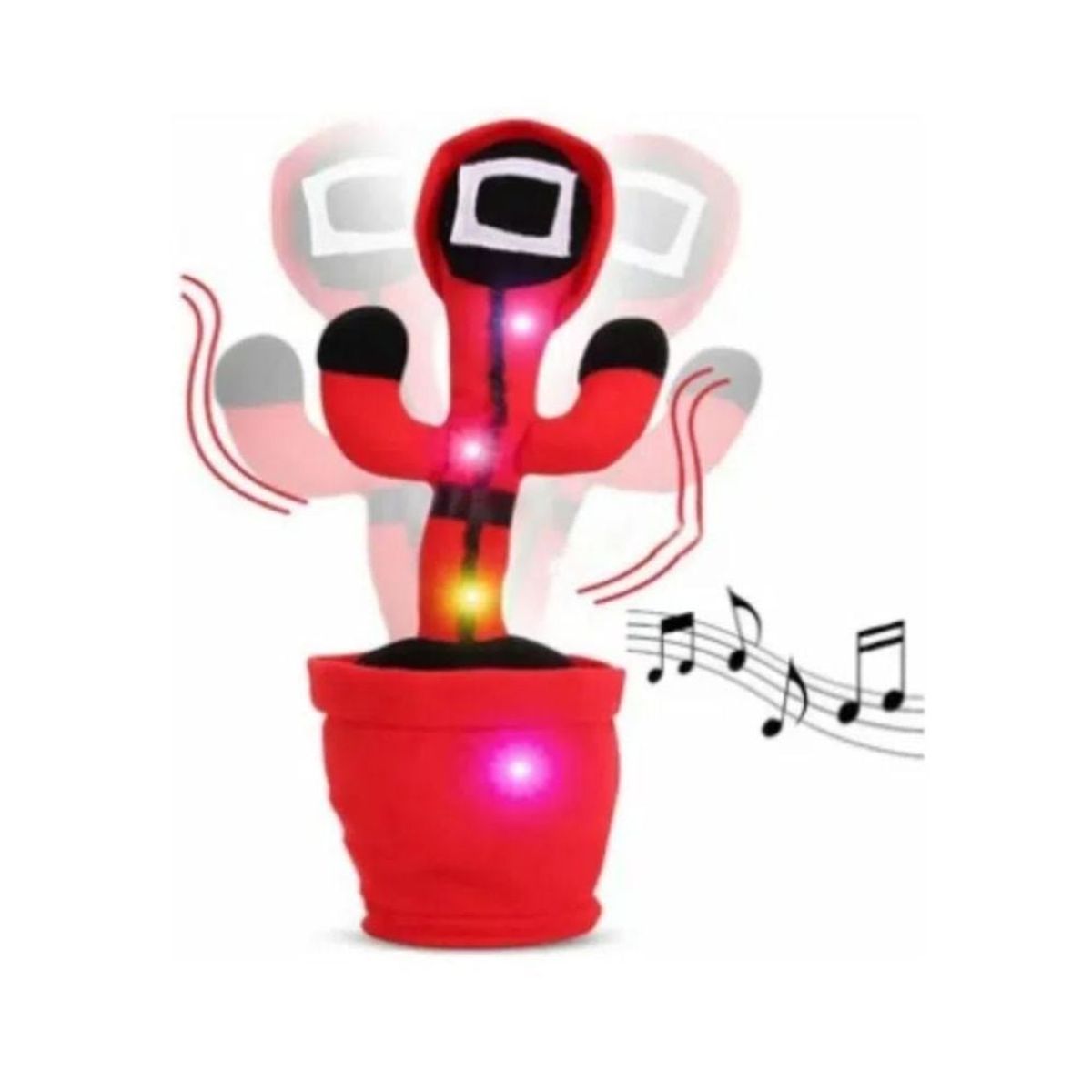 GENERICO - Peluche Cactus Bailarín Musical Imita y Baila
