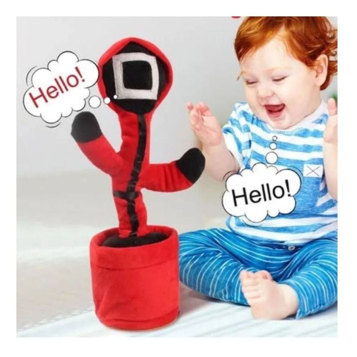 GENERICO - Peluche Cactus Bailarín Musical Imita y Baila