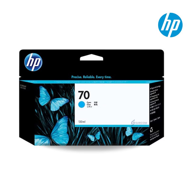 HP - Cartucho HP 70 CIAN Original