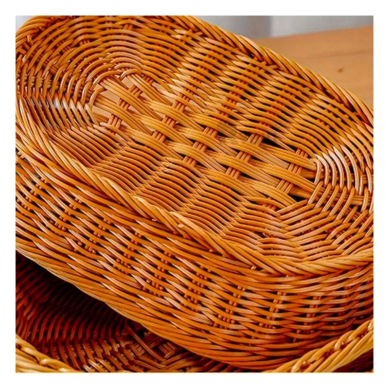 RYBIU IMPORT - Cesta para Frutas de 40x30x7 Y+Papel de Regalo