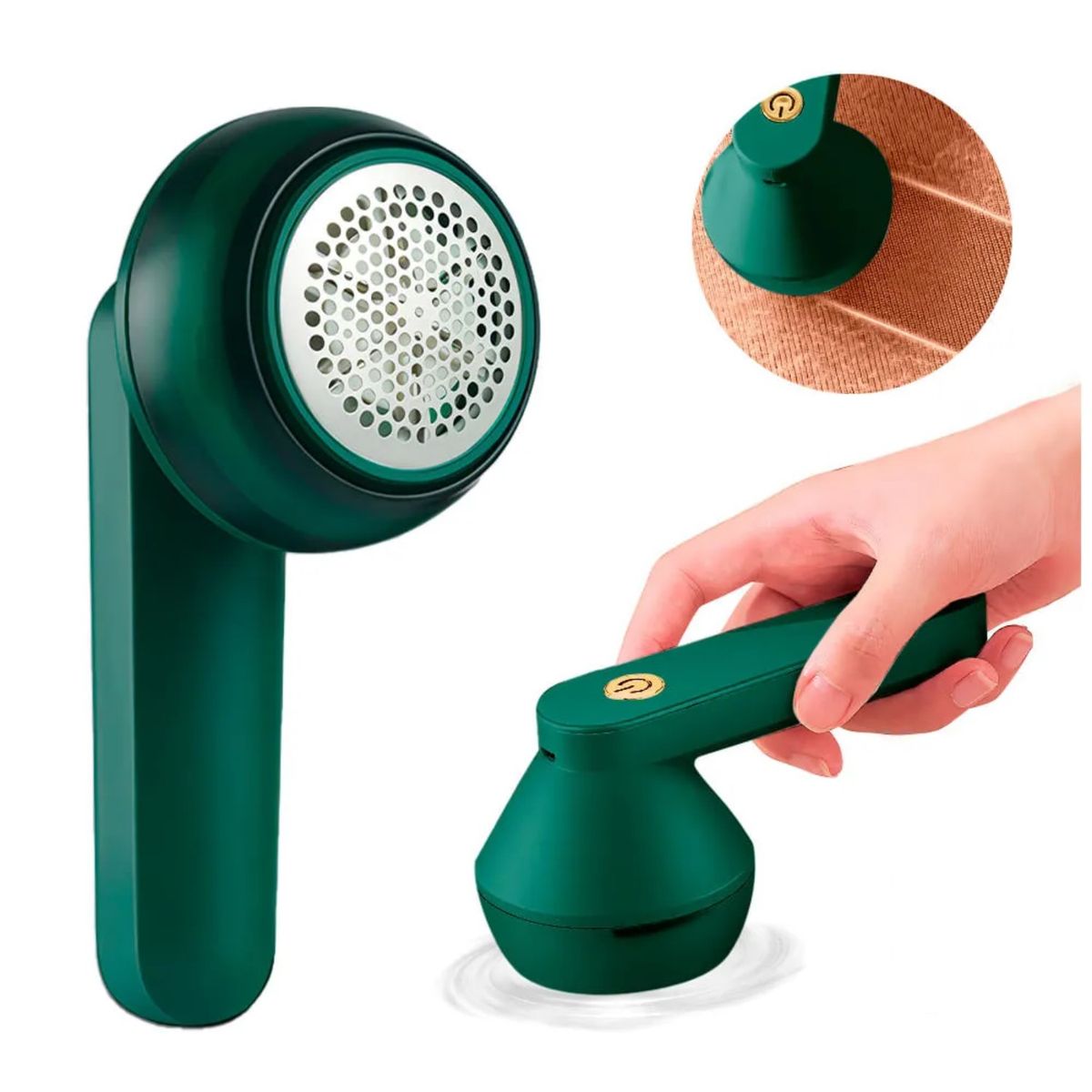 GENERICO - Antipilling Removedor Inalámbrico Para Ropa Verde