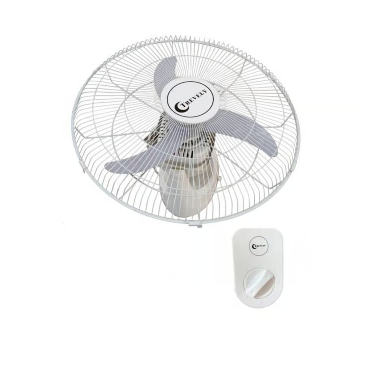 TREVELY - VENTILADOR DE TECHO TREVELY VT-1803 18' POTENCIA 80W, 3 ASPAS