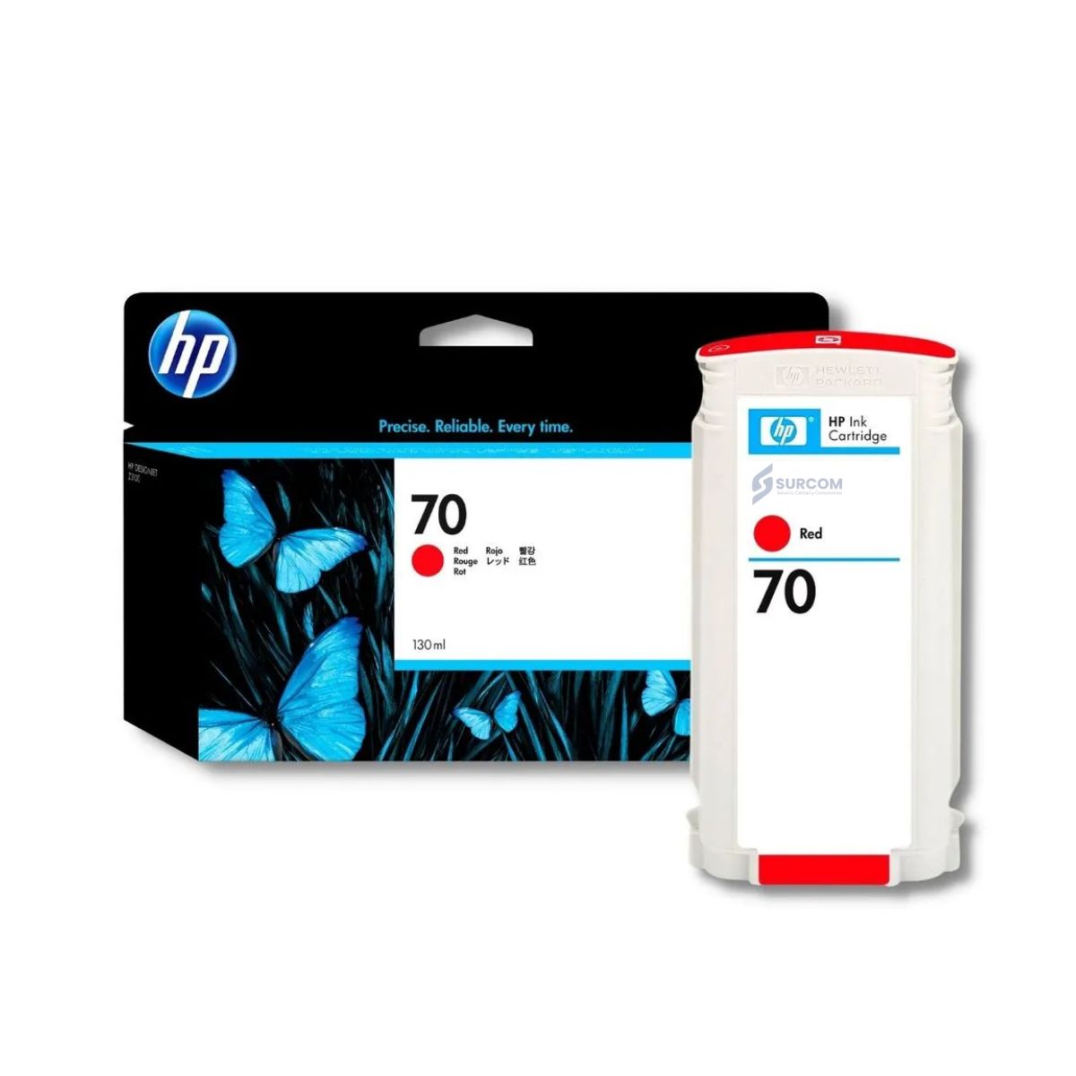 HP - Cartucho HP 70 RED  Original