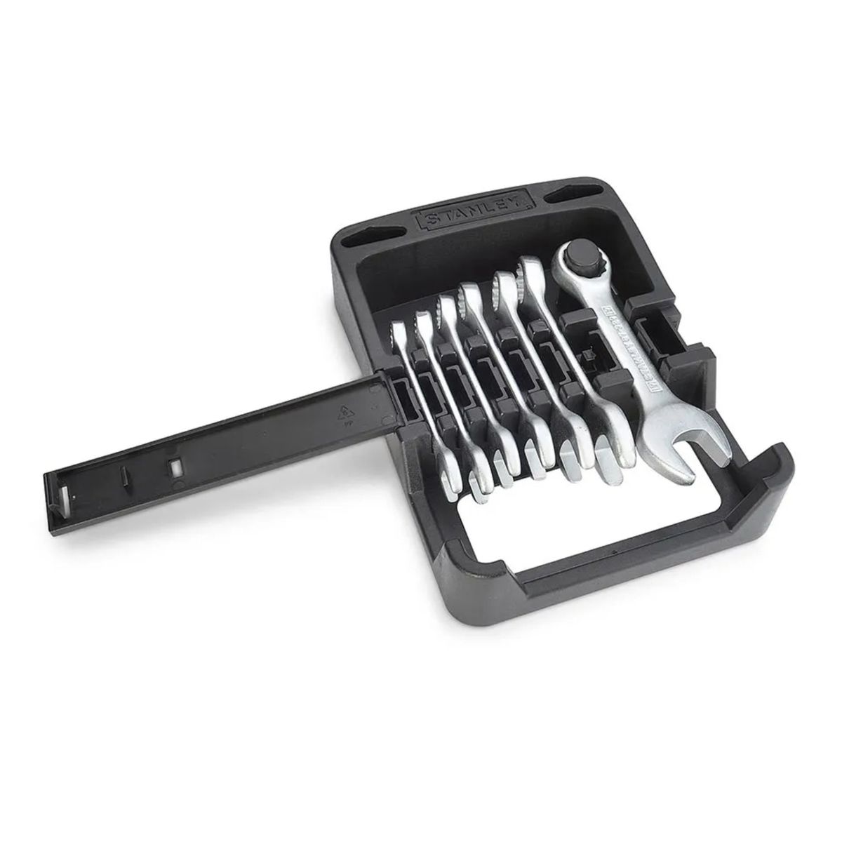 STANLEY - Juego de llaves mixtas combinadas corta 7 piezas (10 - 19 mm) STANLEY