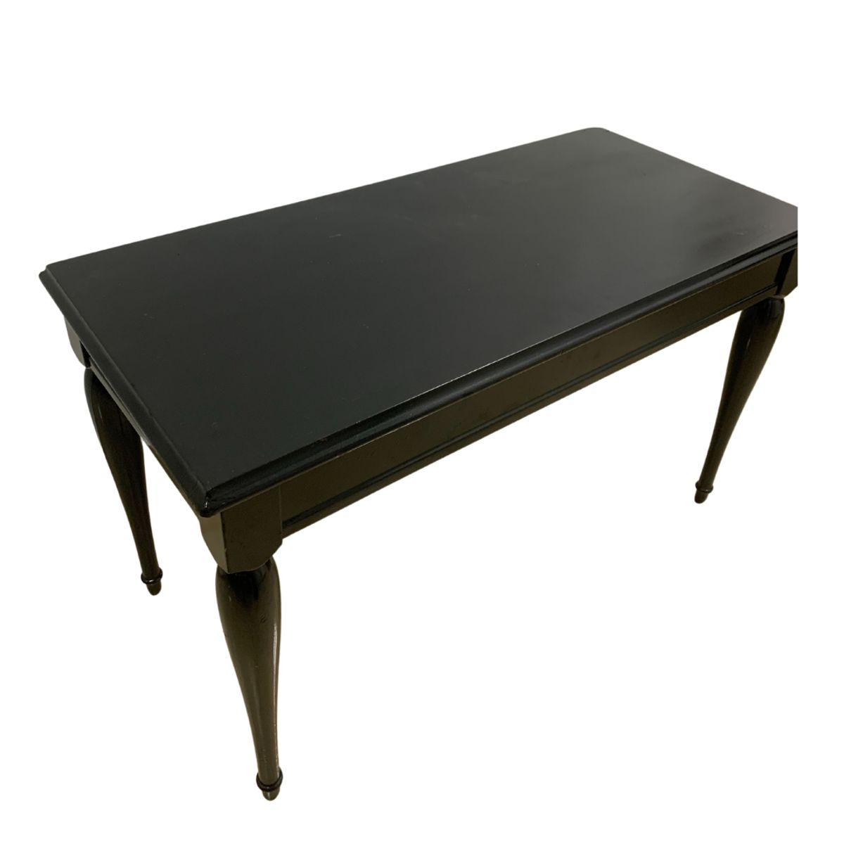 GENERICO - BANQUETA DE BASE DE MADERA DE TELA ESTAMPADO CON FLORES DE COLORES