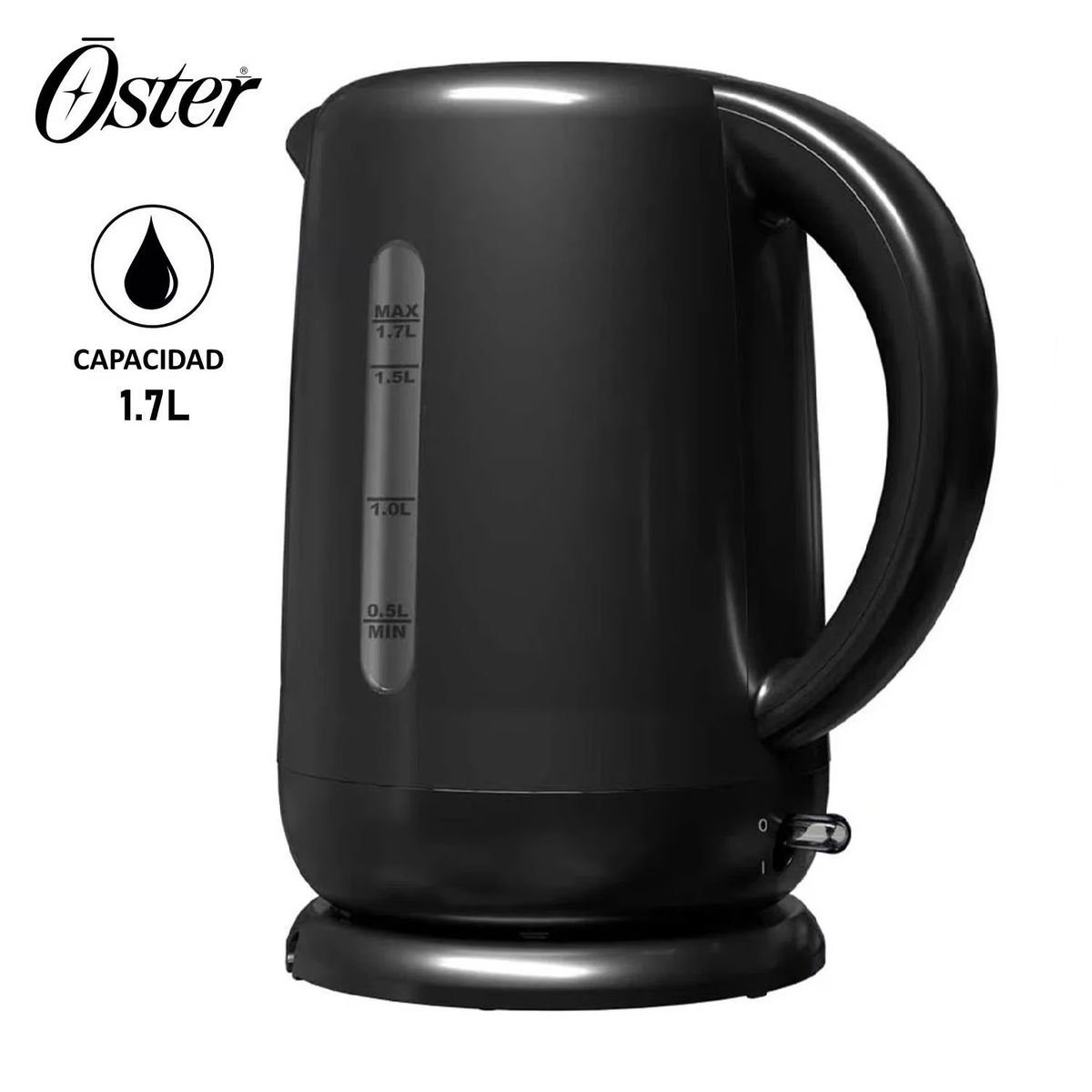 OSTER - Hervidor eléctrico Oster® 1.7 litros BVSTKT3101