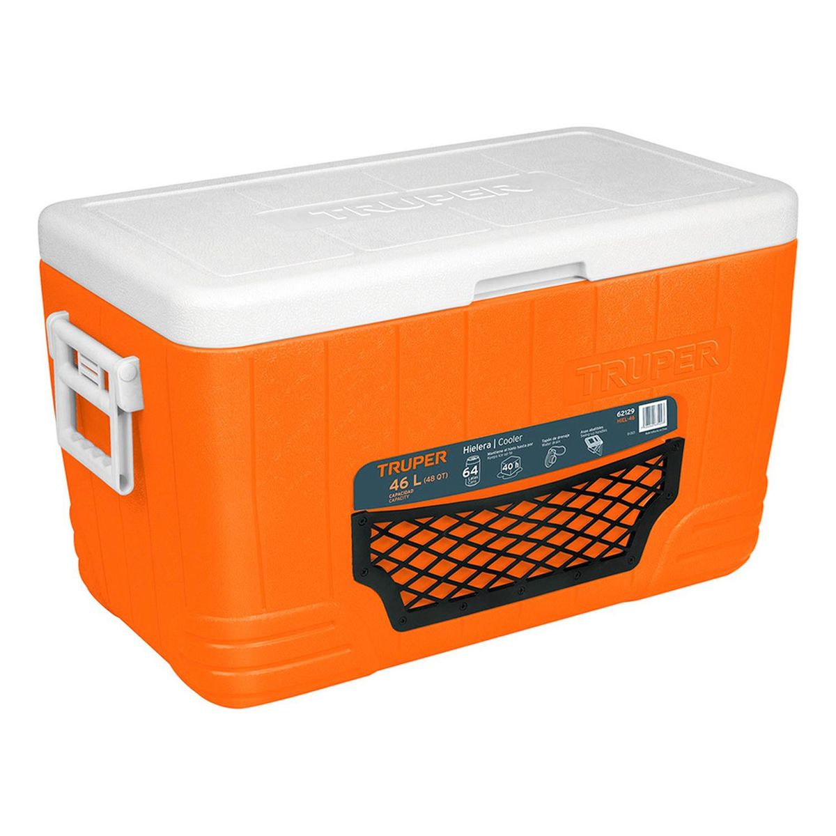 TRUPER - Cooler hielera Truper 46L HIEL-46