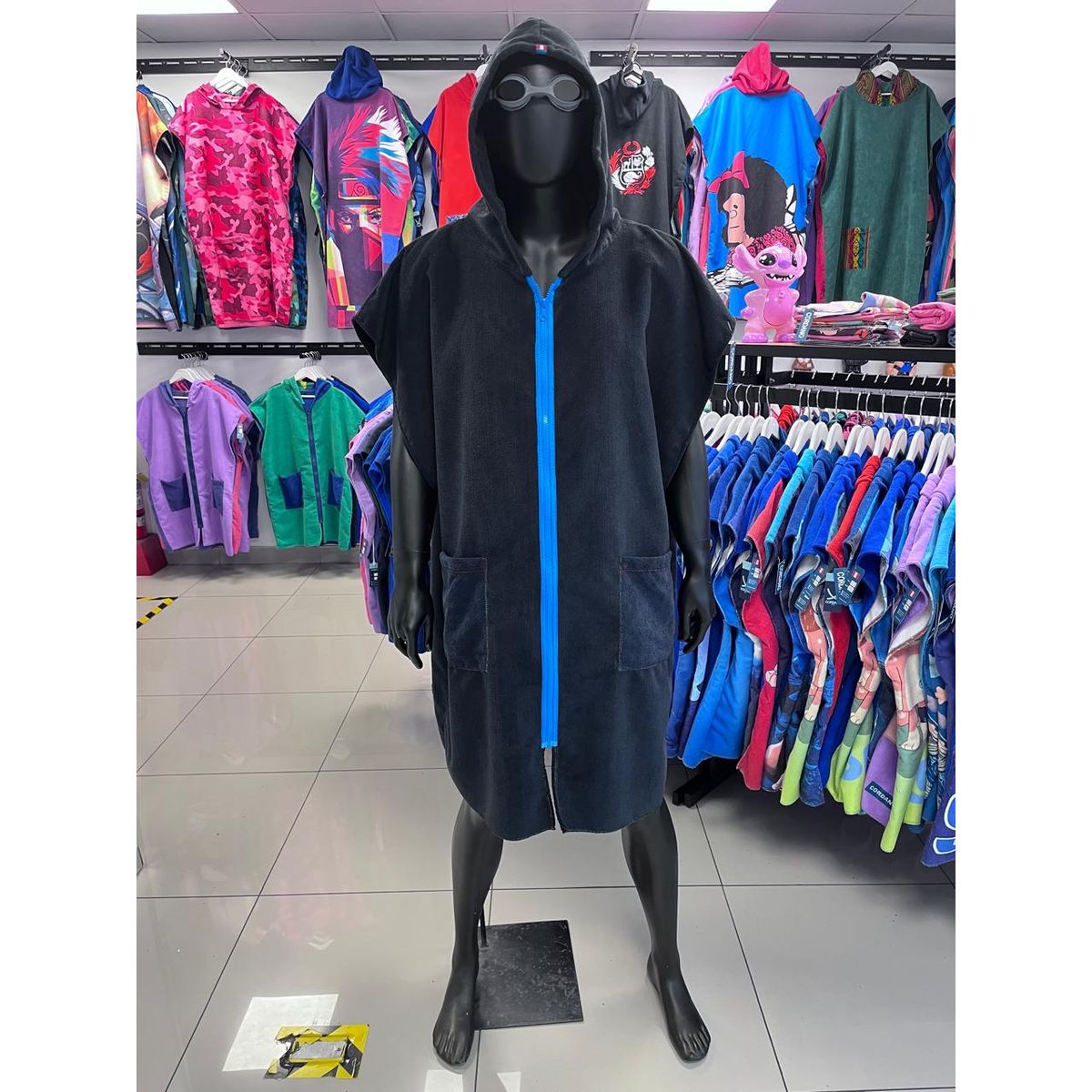 GENERICO - TOALLA CAMBIADOR CORDANO ADULTO L NEGRO CIERRE UNISEX